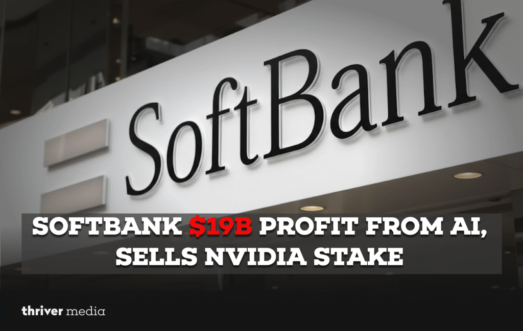SoftBank $19B Profit from AI, Sells Nvidia Stake