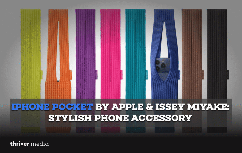 iPhone Pocket by Apple & Issey Miyake Stylish Phone Accessory