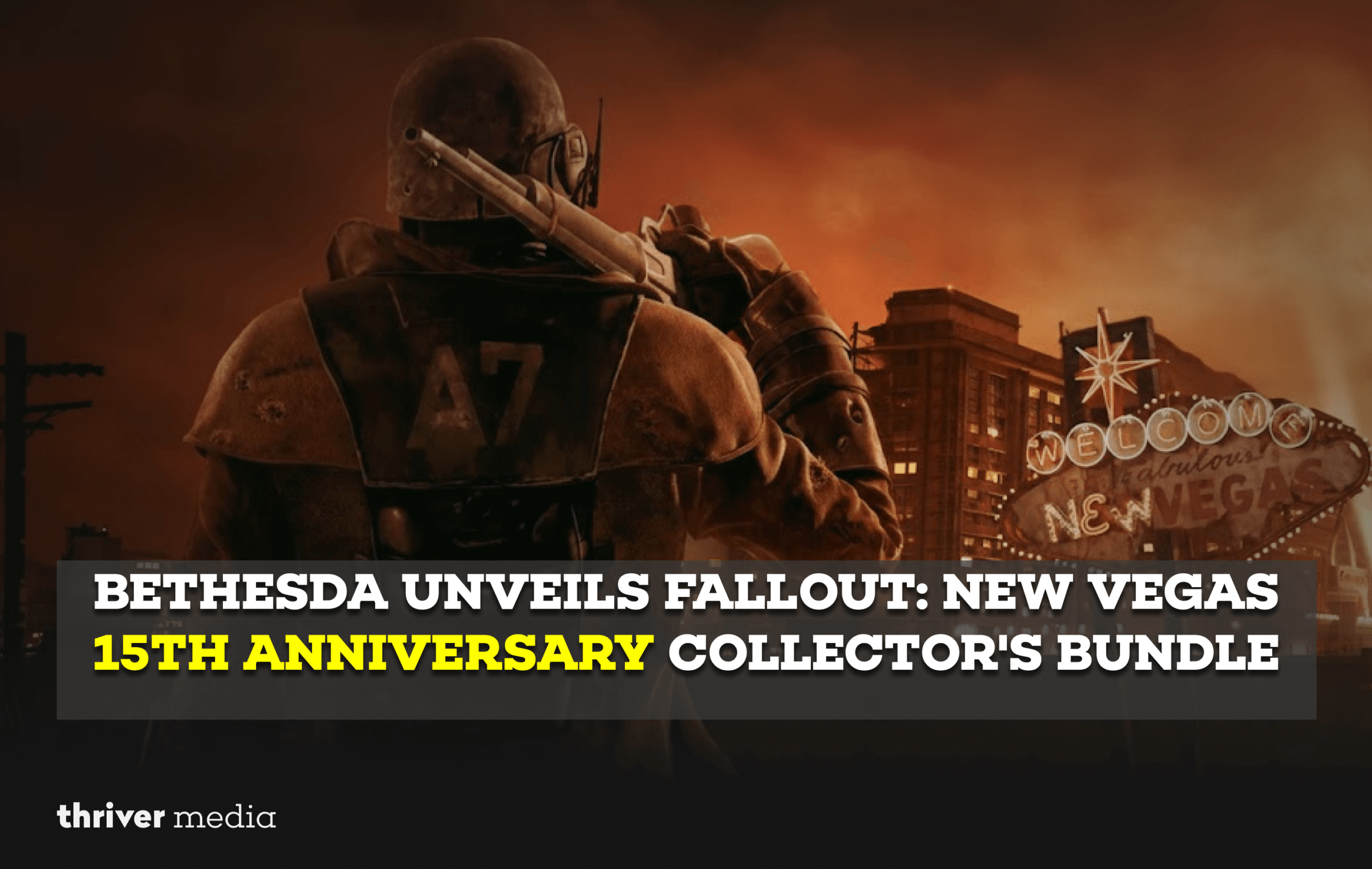 Bethesda Unveils Fallout New Vegas 15th Anniversary Collector's Bundle