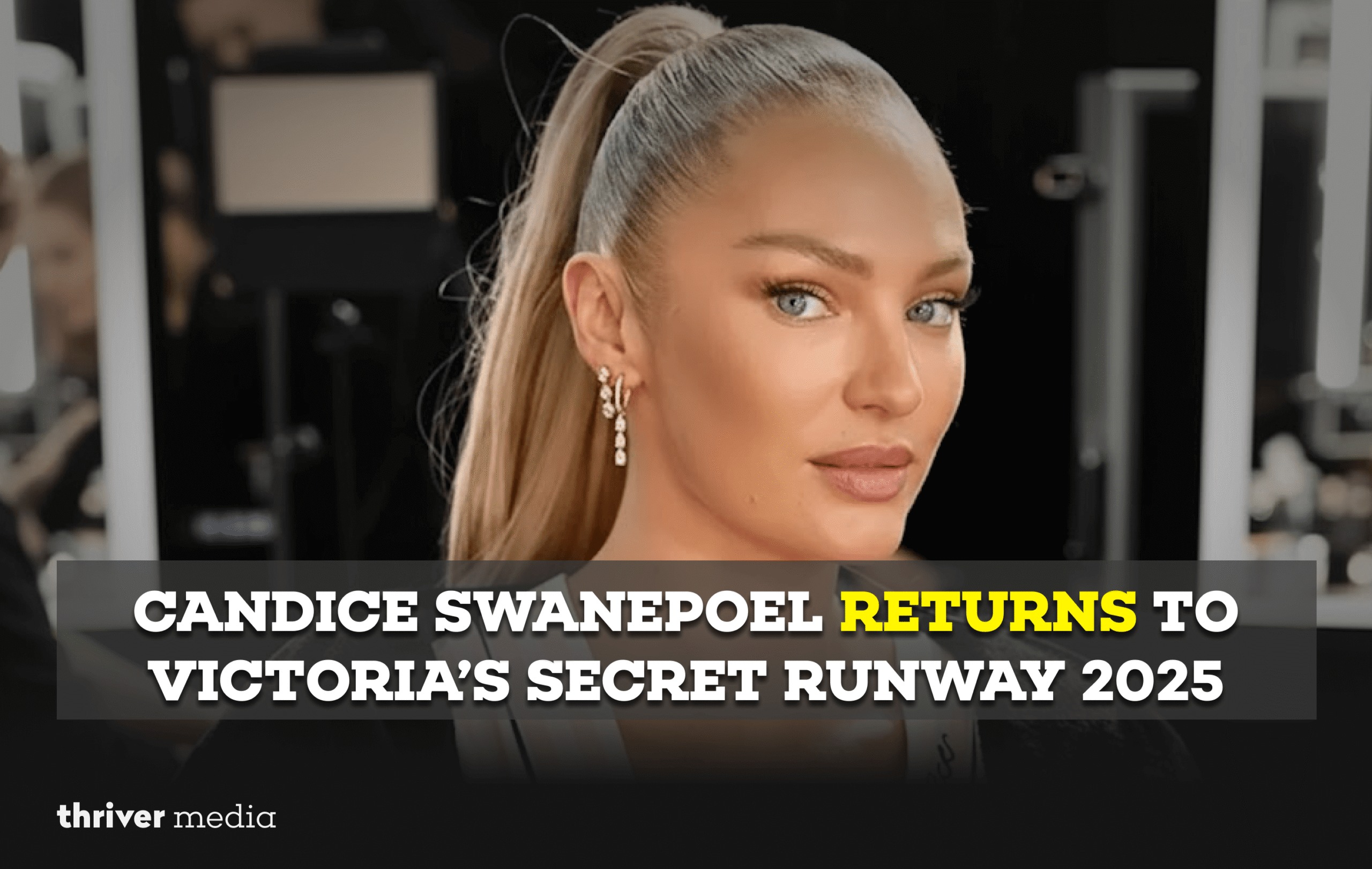 Candice Swanepoel Returns to Victoria’s Secret Runway 2025
