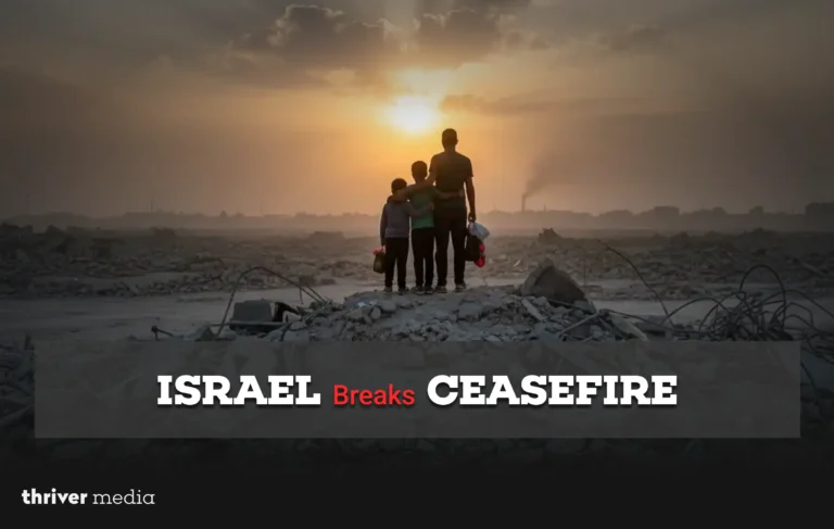 Israel Breaks Ceasefire as Gaza Residents Return to Ruins