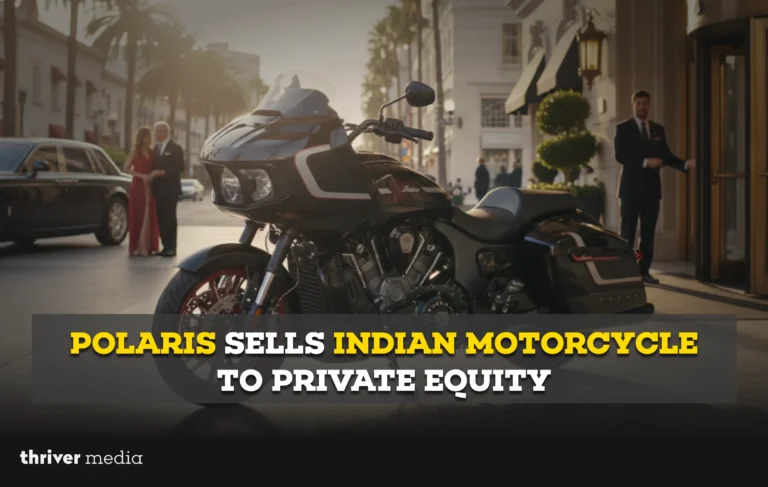 Polaris Sells Indian Motorcycle to Private Equity