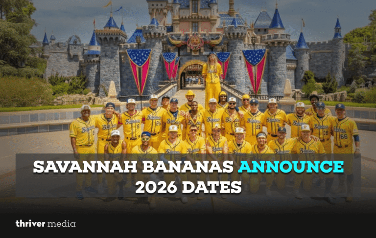 Savannah Bananas Announce 2026 Dates