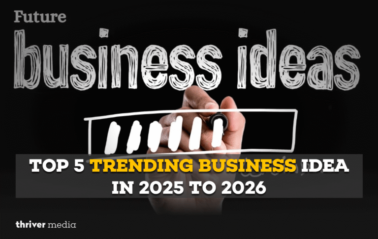Top 5 Trending Business idea in 2025 to 2026