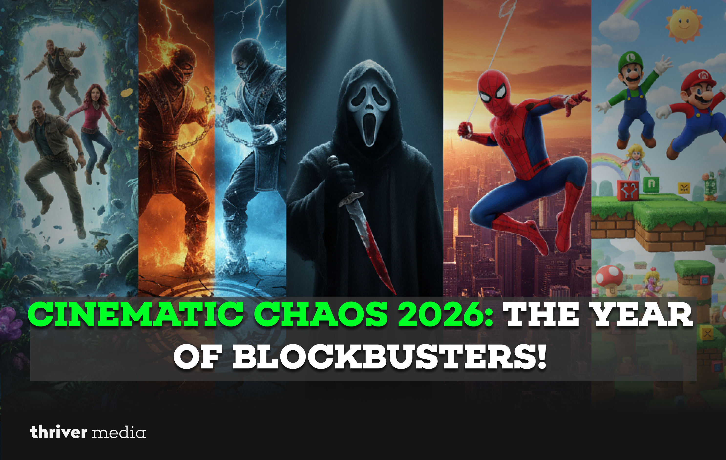 Current image: Cinematic Chaos 2026: The Year of Blockbusters!