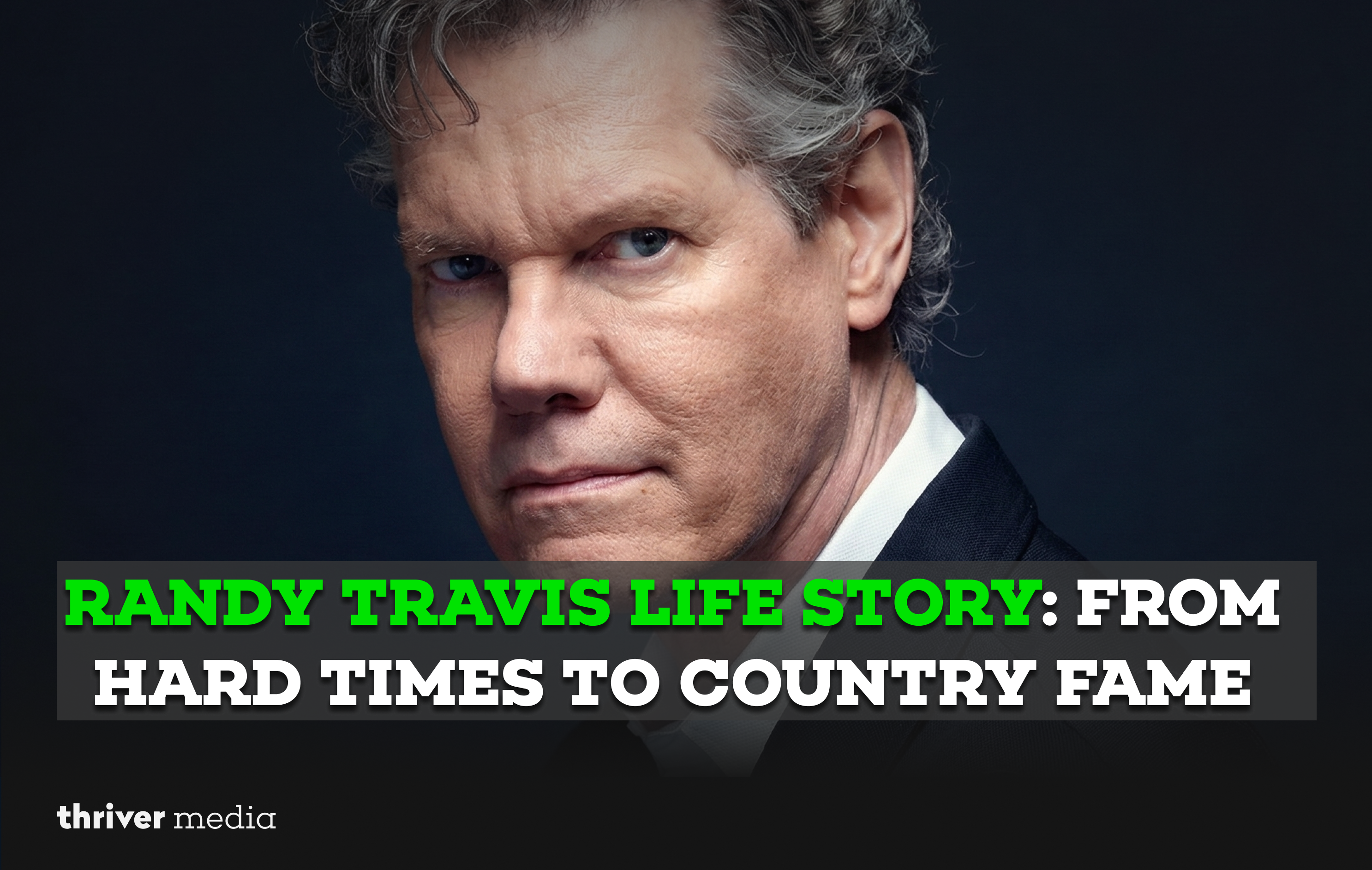 Randy Travis Life Story: From Hard Times to Country Fame