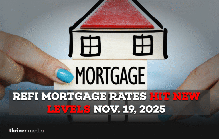 Refi Mortgage Rates Hit New Levels — Nov. 19, 2025