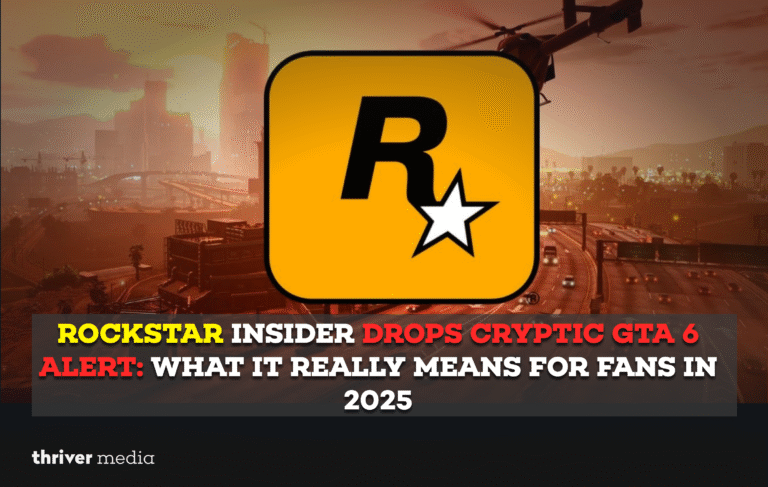 Rockstar Insider Drops Cryptic GTA 6 Alert: What It Really Means for Fans in 2025