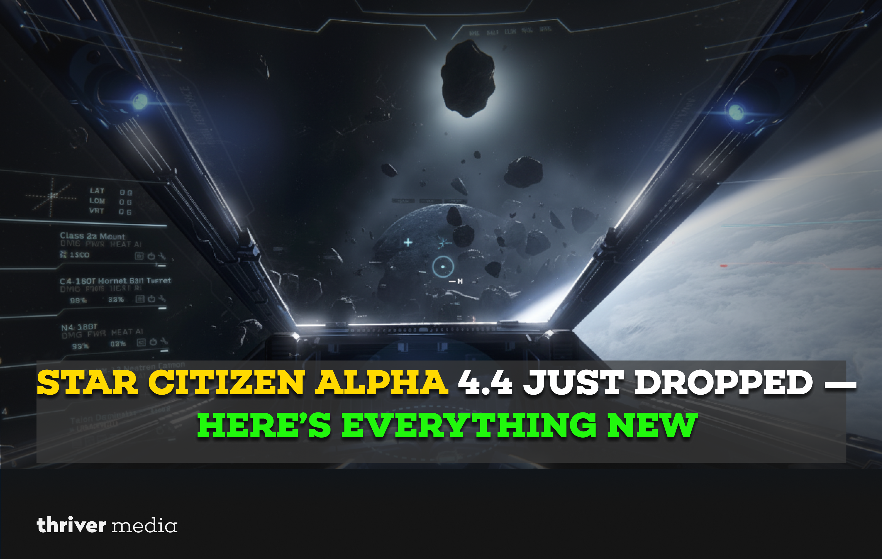 Star Citizen Alpha 4.4 Just Dropped — Here’s Everything New