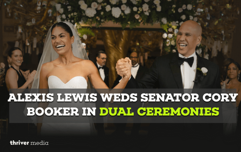 Alexis Lewis Weds Senator Cory Booker in Dual Ceremonies