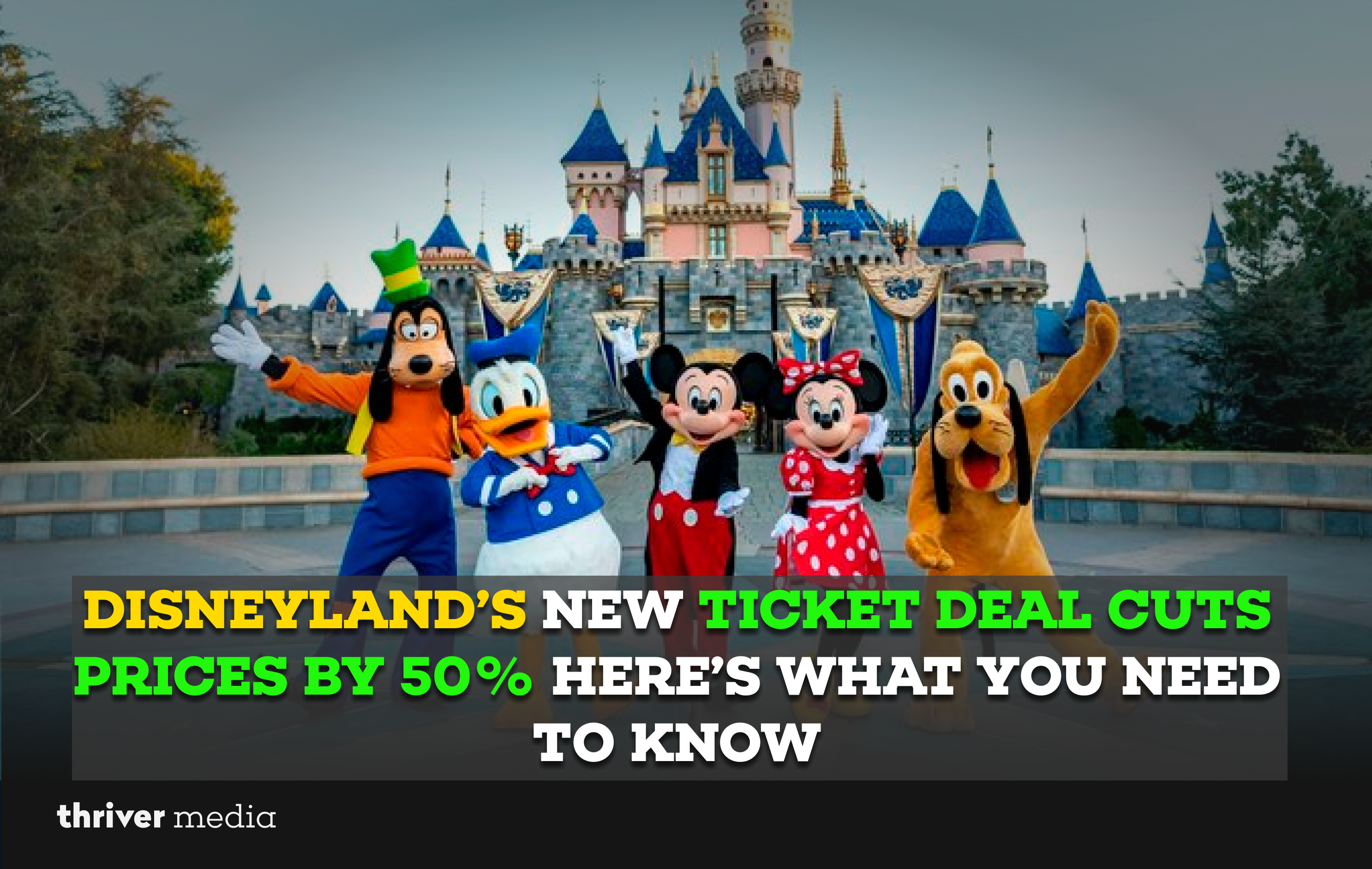 Current image: Disneyland’s New Ticket Deal Cuts Prices by 50% Here’s What You NEED to Know