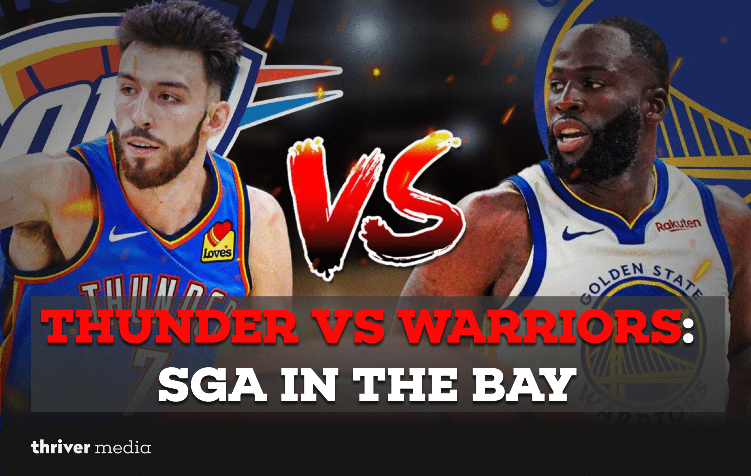 Thunder vs Warriors: SGA in the Bay