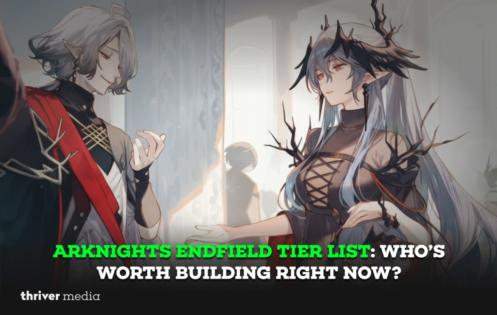 Arknights Endfield tier list ranking the best characters to build and invest in