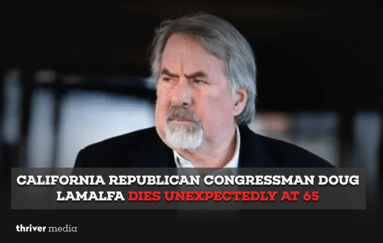 Portrait of Congressman Doug LaMalfa, California Republican representative, who died unexpectedly at age 65.