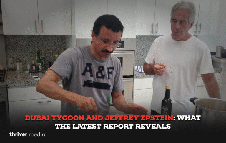 Prominent Dubai business executive referenced in a news report linked to Jeffrey Epstein controversy.