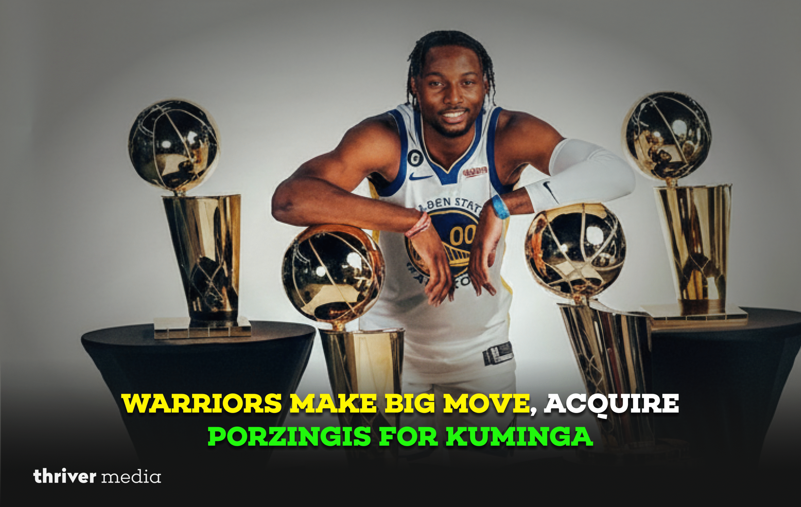 Warriors trade Jonathan Kuminga for Kristaps Porzingis NBA news