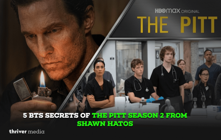 shawn hatos, the pitt season 2, behind the scene