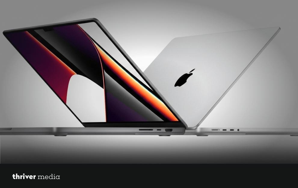 Apple’s New MacBook Pro Packs M5 Power and Huge Storage 2 Apple MacBook Pro laptop showcasing sleek design and powerful M5 chip performance.