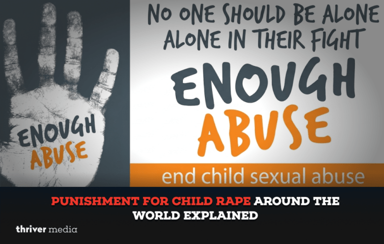 Hand with “Enough Abuse” message symbolizing awareness and the fight to end child abuse worldwide.